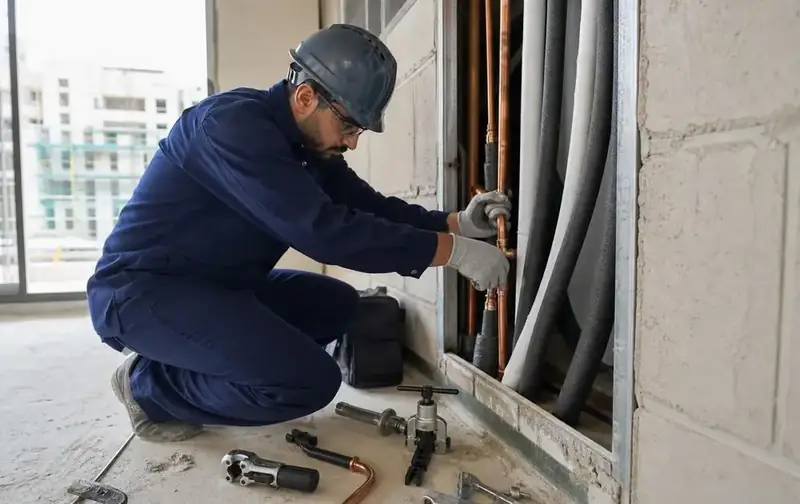تنفيذ تأسيس وتمديد نحاس المكيفات بالرياض باحترافية