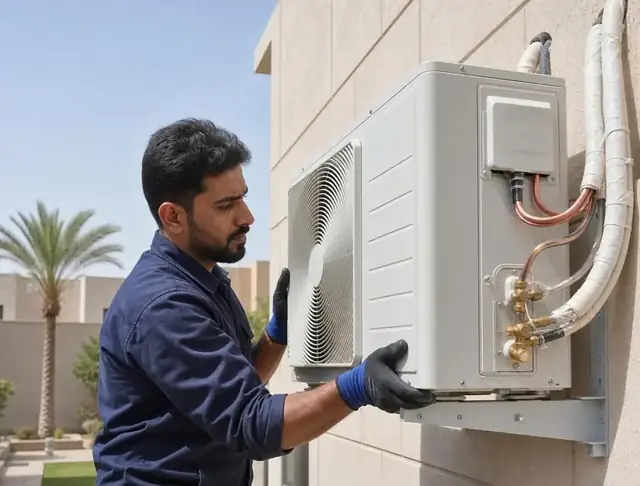 معايير اختيار شركة فك وتركيب مكيفات بالرياض - دليل التكييف من شركة السعادة بالرياض